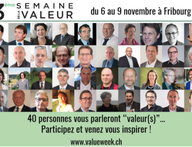 Value Week à Fribourg : les présentations sont en ligne !