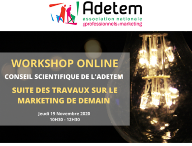 « le marketing de demain » par le Conseil Scientifique de l’ADETEM